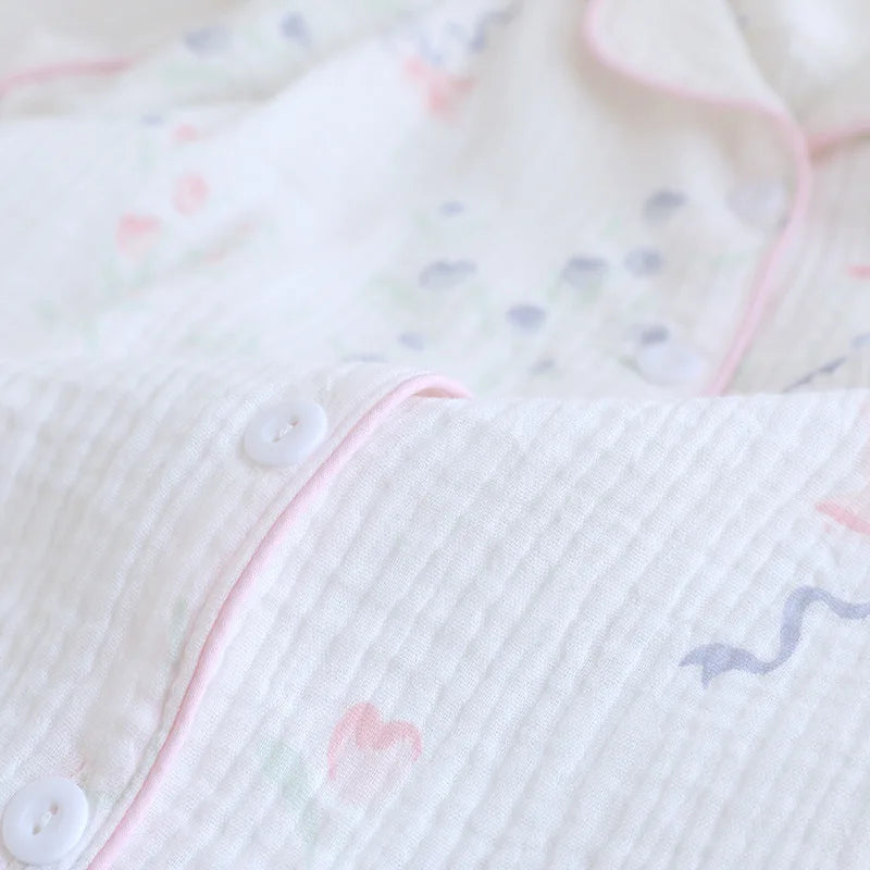 Cotton Pajama Set – 3-Piece