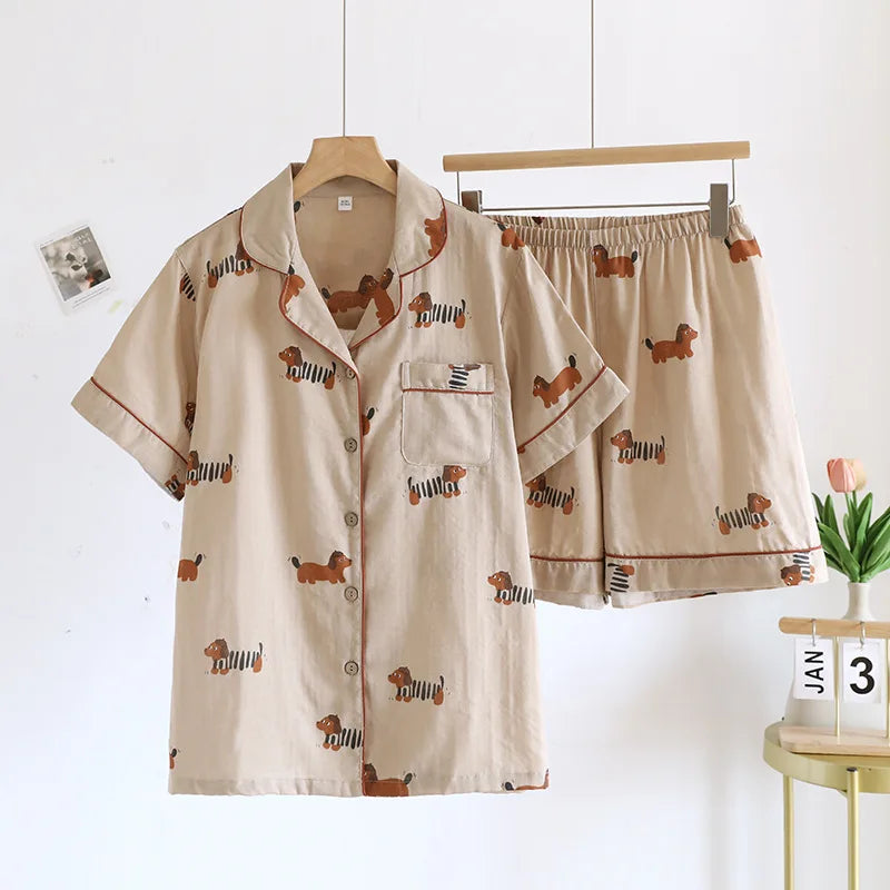 Nomi Pajama Set – Short Sleeve
