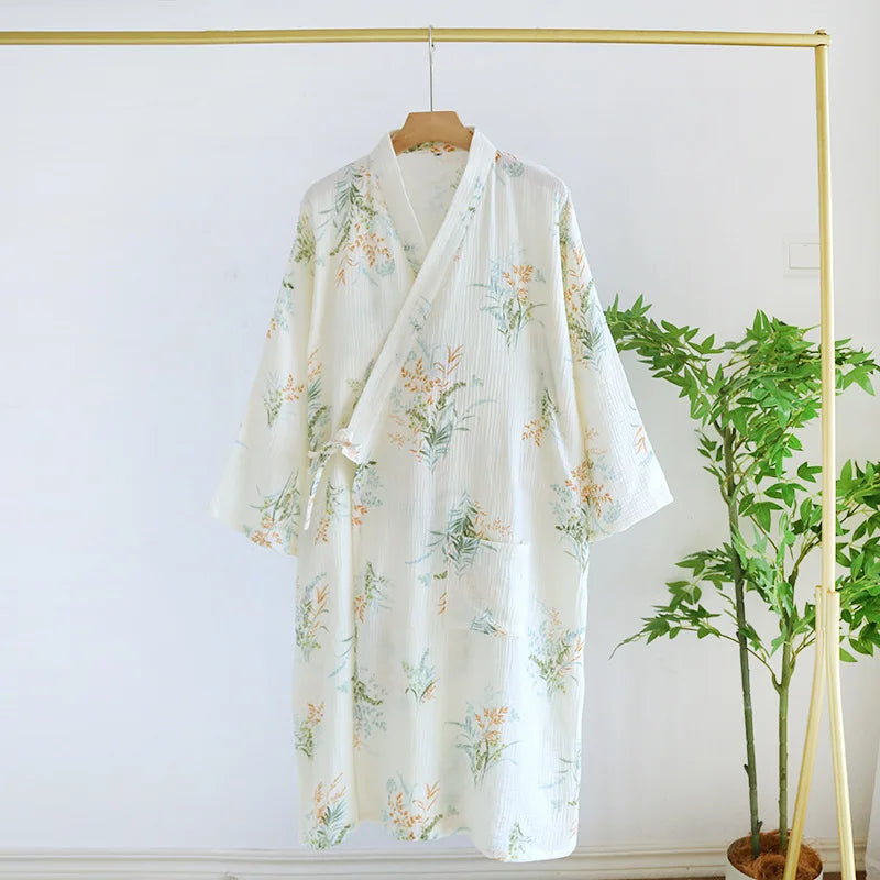 Kimura Kimono Bathrobe – Cotton