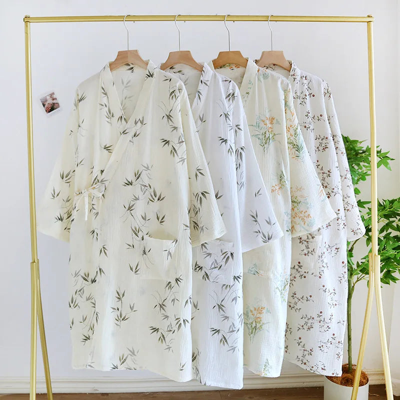 Kimura Kimono Bathrobe – Cotton