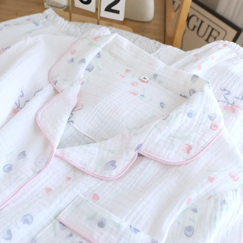 Cotton Pajama Set – 3-Piece
