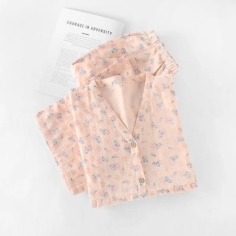 Meya Pajama Set – Short Sleeve