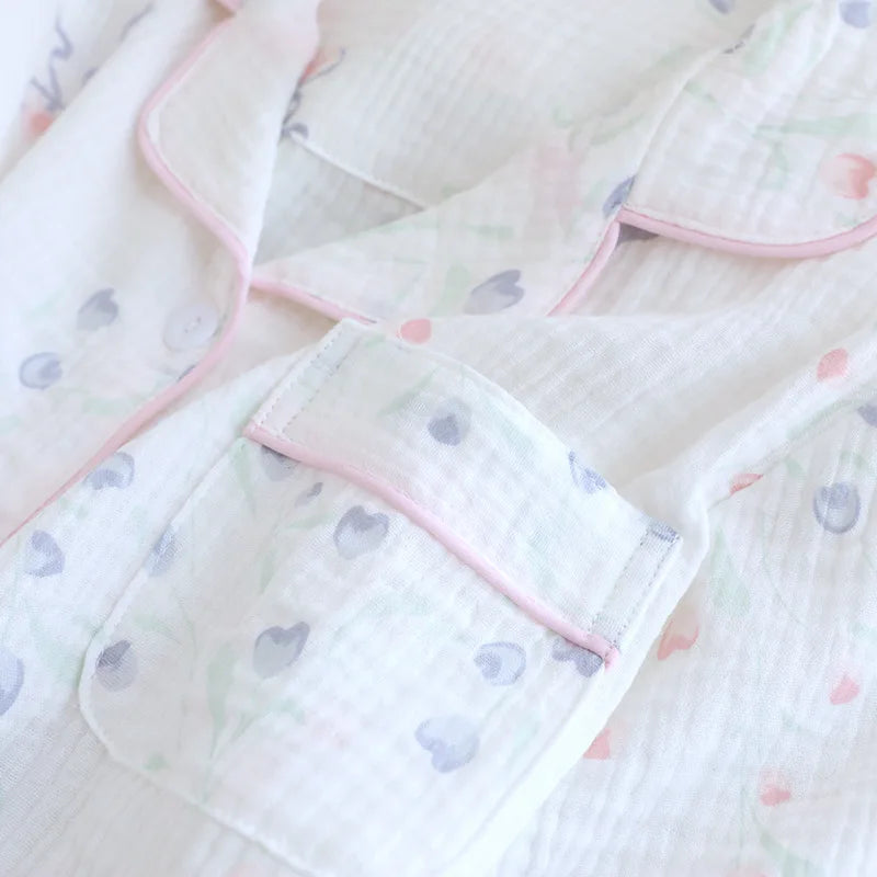 Cotton Pajama Set – 3-Piece