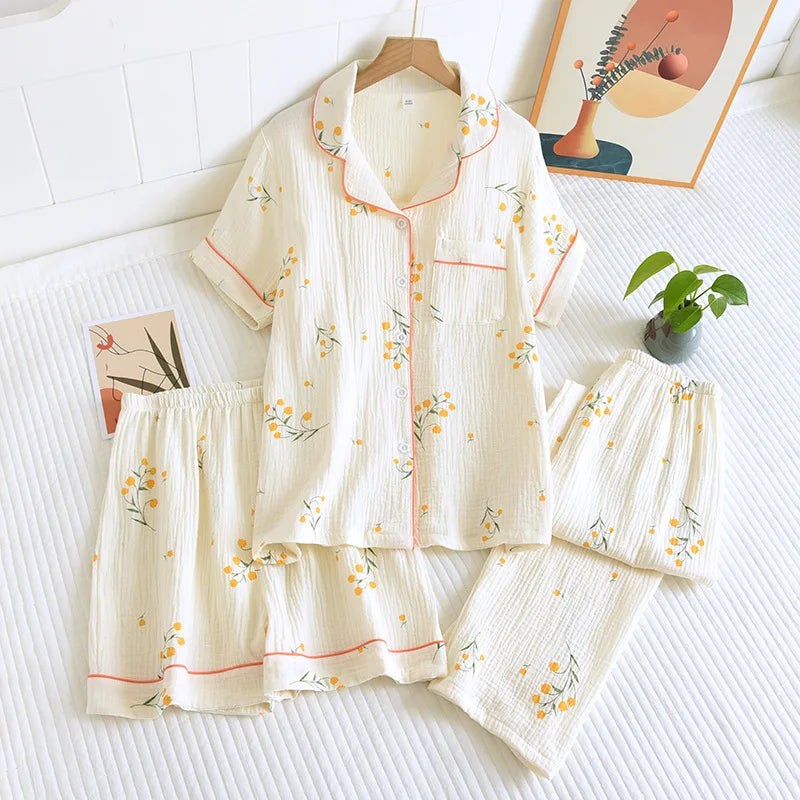 Fayra Pajama Set – 3-Piece
