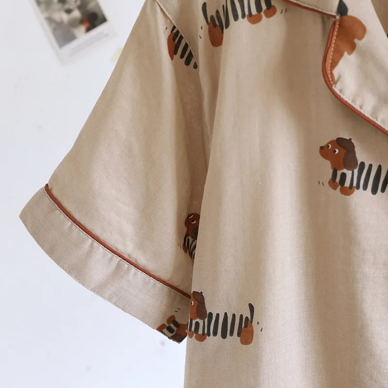 Nomi Pajama Set – Short Sleeve
