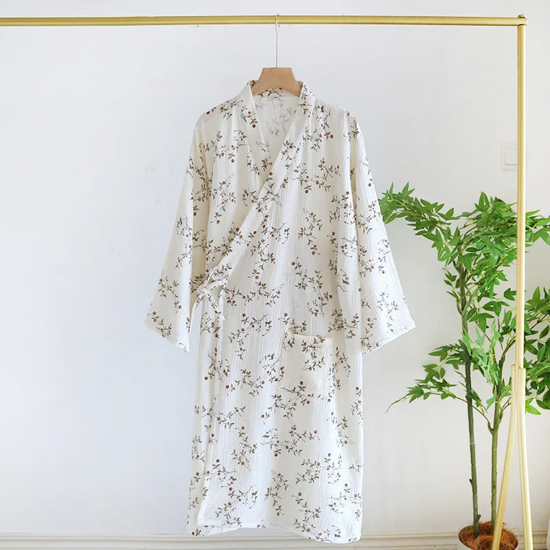 Kimura Kimono Bathrobe – Cotton