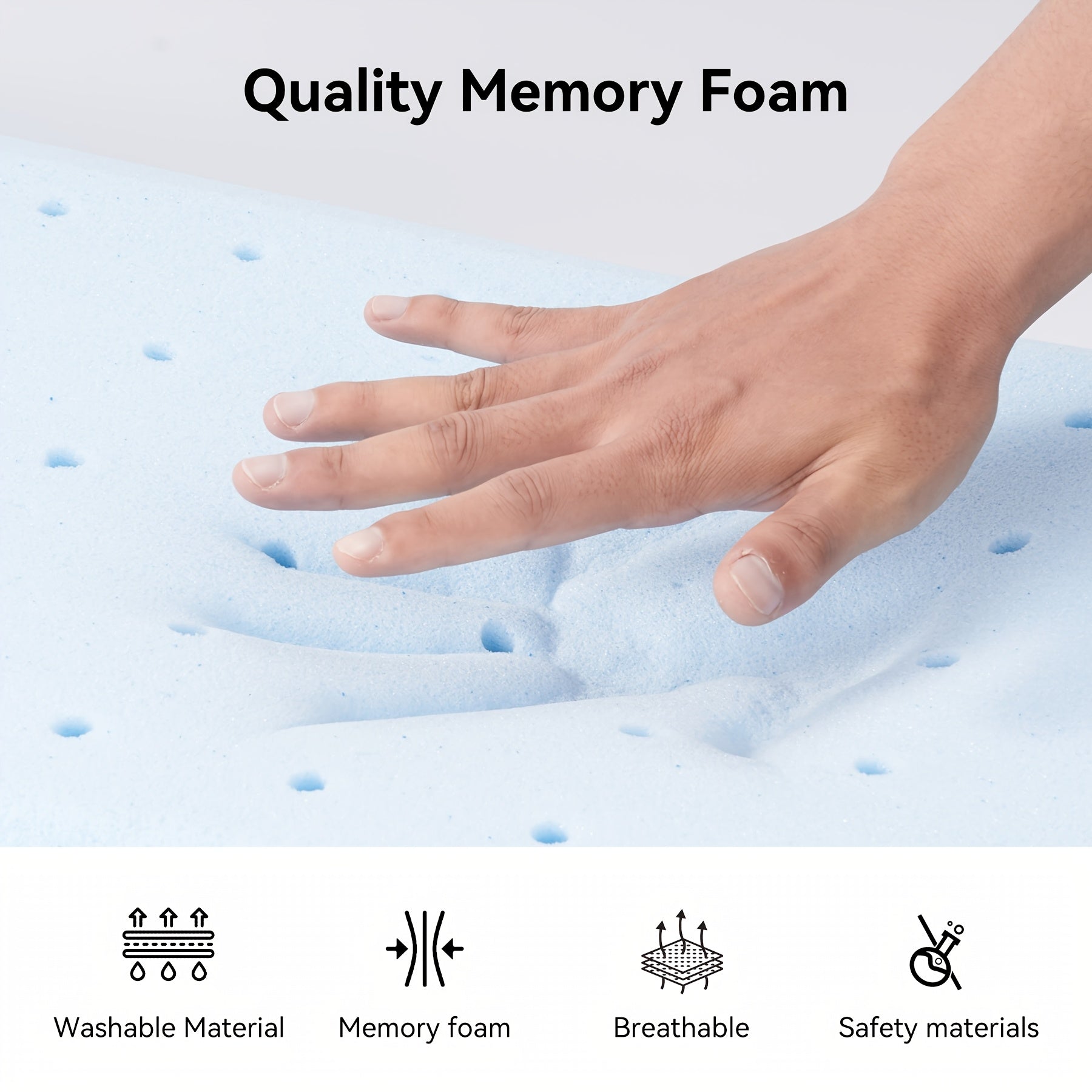 Doolemio Cooling Memory Duo Pillow