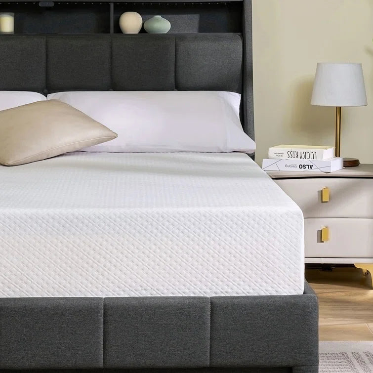 Grestell Gel Memory Foam Mattress - Twin to King, Cooler Sleep