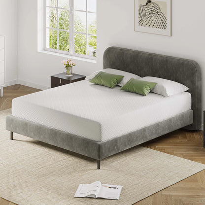 Grestell Gel Memory Foam Mattress - Twin to King, Cooler Sleep