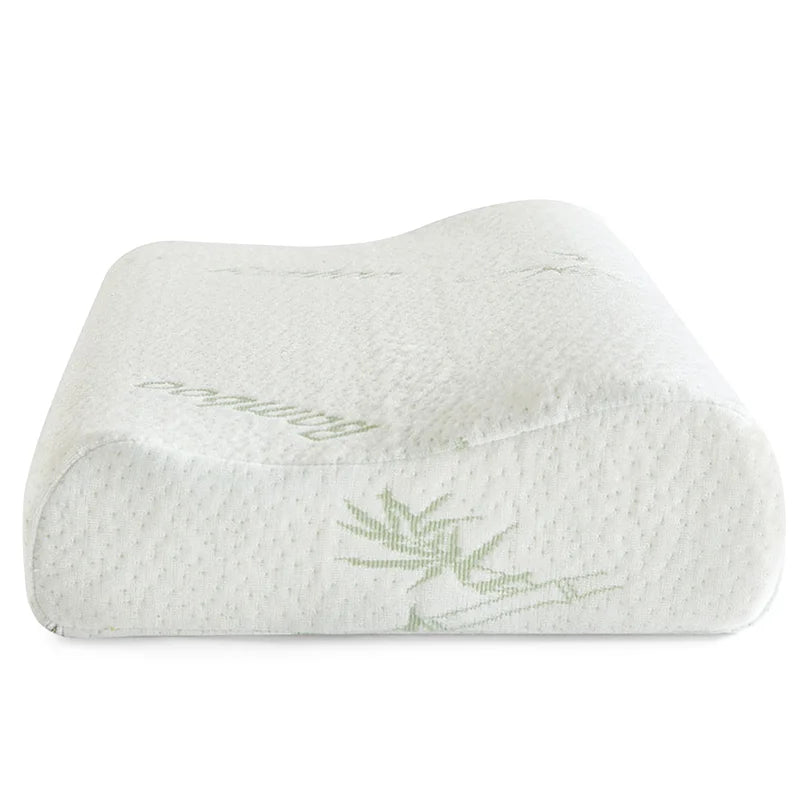 Altu Orthopedic Memory Foam Pillow with Bamboo Fiber Cover – Neck Relief & Support