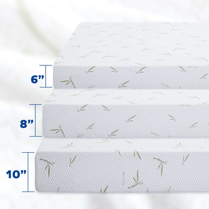 Dreamaze Memory Foam Mattress – Bamboo Cover & Green Tea Gel, Multiple Sizes