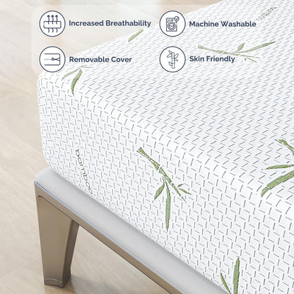 Dreamaze Memory Foam Mattress – Bamboo Cover & Green Tea Gel, Multiple Sizes