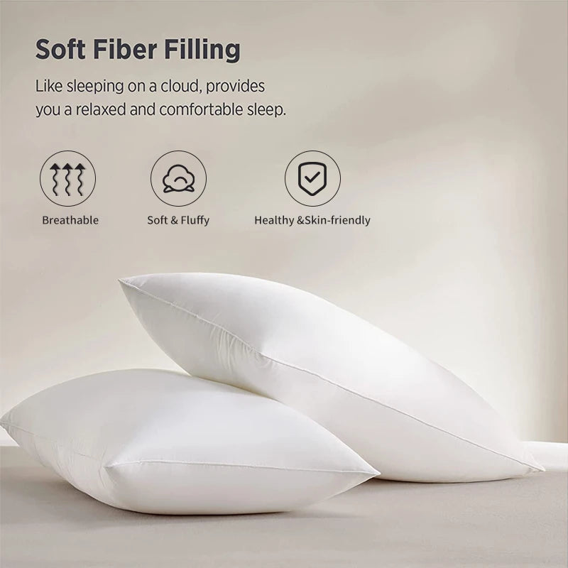 Aligna Microfiber Pillow Neck Spine Protection | 100% Cotton